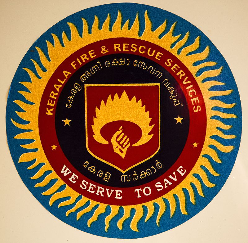 Kerala fire and rescue services logo